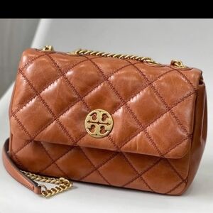 Tory Burch Quilted Shoulder/ Crossbody Bag